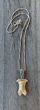 Fossilized Ivory Bear Necklace