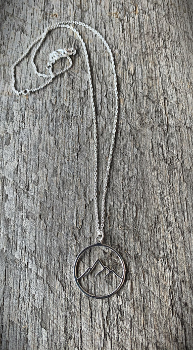 Simple Mountain Necklace